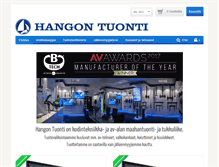 Tablet Screenshot of hangontuonti.com